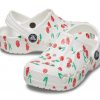 Sabots Crocs (PS) Baya Graphic « Cerise blanche » 207017-1F6