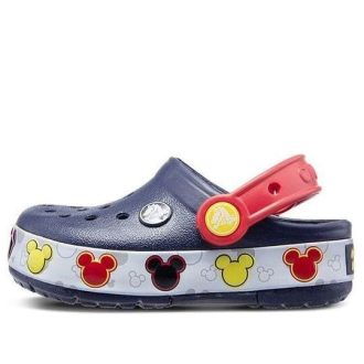 Sabots Crocs (PS) Crocband Mickey Fun Lab Lights « Rouge marine » 204994-410