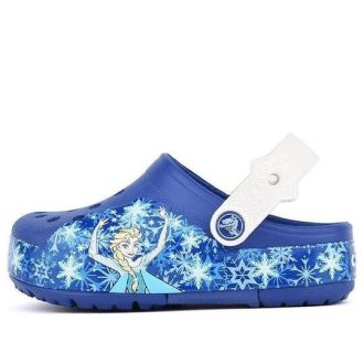 Sabots Crocs (PS) Crocslight Frozen « Bleu Blanc » 202357-4BE