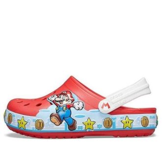 Sabots Crocs (PS) Nintendo x Classic Lights « Fun Lab – Super Mario » 206438-8C1