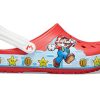 Sabots Crocs (PS) Nintendo x Classic Lights « Fun Lab – Super Mario » 206438-8C1