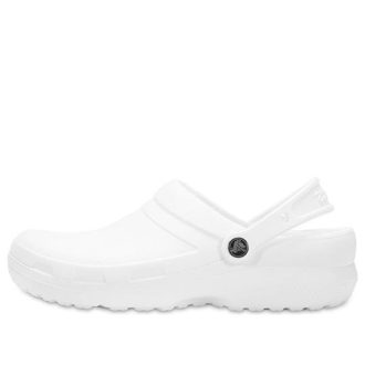 Sabots Crocs Specialist II, chaussures décontractées et résistantes, blanches, unisexes, 204590-100
