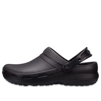 Sabots Crocs Specialist II, chaussures décontractées et résistantes, noires, unisexes, 204590-001