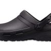 Sabots Crocs Specialist II, chaussures décontractées et résistantes, noires, unisexes, 204590-001