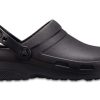 Sabots Crocs Specialist II, chaussures décontractées et résistantes, noires, unisexes, 204590-001