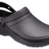 Sabots Crocs Specialist II, chaussures décontractées et résistantes, noires, unisexes, 204590-001
