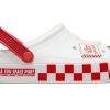Sabots Crocs Toy Story Pizza Planet Off Court « Blanc Rouge » 209816-100