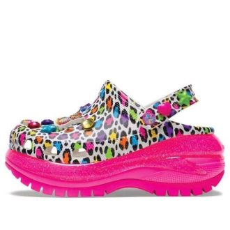 Sabots Crocs x Lisa Frank Mega Crush « Rose Multi » 207735-6QQ