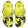 Sabots Crocs x MCM à imprimé camouflage « Jaune fluo » MEXCSMM27YN