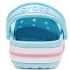 Sabots de plage Crocs Bayaband bleu glacier unisexe 205089-4JF