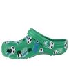 Sabots de sport classiques Crocs (GS) « Vert et blanc » 206417-3TJ