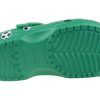 Sabots de sport classiques Crocs (GS) « Vert et blanc » 206417-3TJ