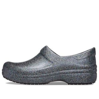 Sabots de travail Crocs (femmes) Neria Pro Li Literide « Gris argenté » 209219