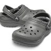 Sabots doublés classiques Crocs (GS) « Gris ardoise fumé » 203506-0EX