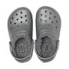 Sabots doublés classiques Crocs (GS) « Gris ardoise fumé » 203506-0EX