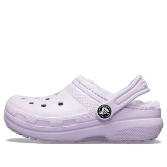 Sabots doublés classiques Crocs (GS) « Lilas » 203506-50P