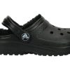 Sabots doublés classiques Crocs (GS) pour enfants « Noir » 207010-060