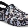 Sabots doublés Crocs Baya (femmes) « Noir et blanc » 205975-0CV