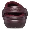 Sabots doublés Crocs Classic « Cerise foncée » 203591-6WD