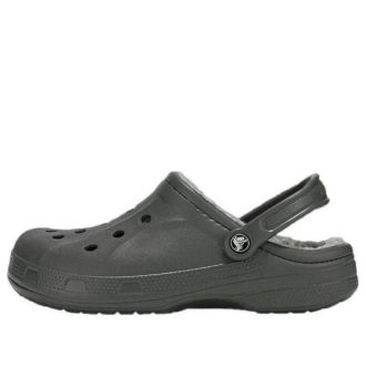 Sabots doublés Crocs Classic « Gris ardoise » 203766-0DV