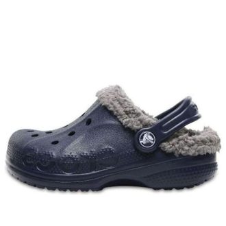 Sabots doublés Crocs (GS) Baya « Gris marine » 11745-46U