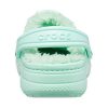 Sabots doublés Crocs (GS) Classic Baya « Menthe » 205977-3TI