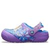 Sabots doublés Crocs (GS) Fun Lab Frozen « Violet et bleu » 205292-510