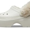 Sabots doublés Crocs Stomp « Blanc » 208546-160