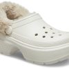 Sabots doublés Crocs Stomp « Blanc » 208546-160