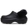 Sabots doublés Crocs Stomp (femmes) « Noir » 208546-001