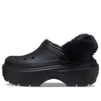 Sabots doublés Crocs Stomp (femmes) « Noir » 208546-001