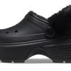 Sabots doublés Crocs Stomp (femmes) « Noir » 208546-001