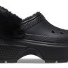 Sabots doublés Crocs Stomp (femmes) « Noir » 208546-001