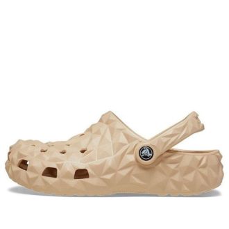 Sabots géométriques classiques Crocs « Beige » 209563-2DS