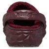 Sabots géométriques doublés Crocs « Dark Cherry » 210069-6WD