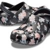 Sabots imprimés Crocs Classic « Noir/Rose » 205838-97J