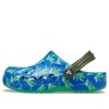 Sabots imprimés Crocs (GS) Baya « Blue Bolt Multi » 207657-4LB