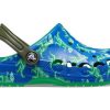 Sabots imprimés Crocs (GS) Baya « Blue Bolt Multi » 207657-4LB