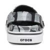 Sabots imprimés Crocs (GS) Off Court « Gris, noir et blanc » 209150-066