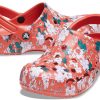 Sabots imprimés saisonniers Crocs Baya « Orange épicé et blanc » 206230-82Z