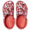 Sabots imprimés saisonniers Crocs Baya « Orange épicé et blanc » 206230-82Z