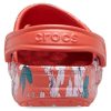 Sabots imprimés saisonniers Crocs Baya « Orange épicé et blanc » 206230-82Z