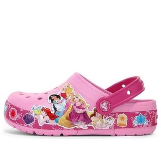 Sabots légers Crocs (GS) Fun Lab Princess Band « Rose » 205496-6I2