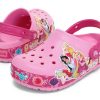 Sabots légers Crocs (GS) Fun Lab Princess Band « Rose » 205496-6I2