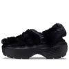 Sabots matelassés Crocs Stomp (femmes) « Noir » 208938-001