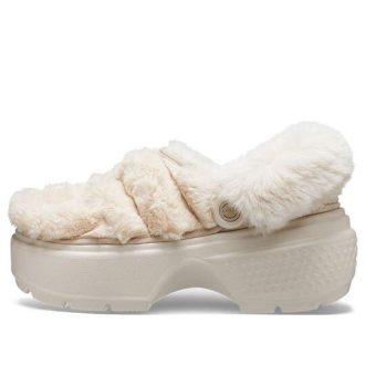 Sabots matelassés Crocs Stomp (femmes) « Stucco » 208938-160