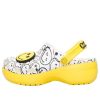 Sabots à plateforme classiques Crocs (WMNS) x Smiley World Charm « Jaune et blanc » 207980-94S