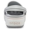 Sabots plateforme Crocs « Gris clair » 205434-04M