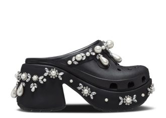 Sabots à pointes Simone Rocha x Siren « Noir »