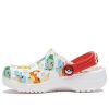Sabots Pokémon classiques Crocs (GS) « Blanc rouge » 207754-94S